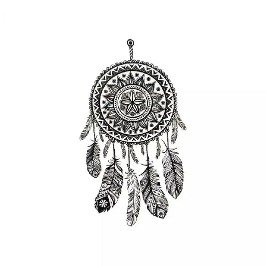 Mandala Black tattoo