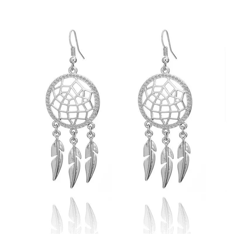 dream catcher earrings