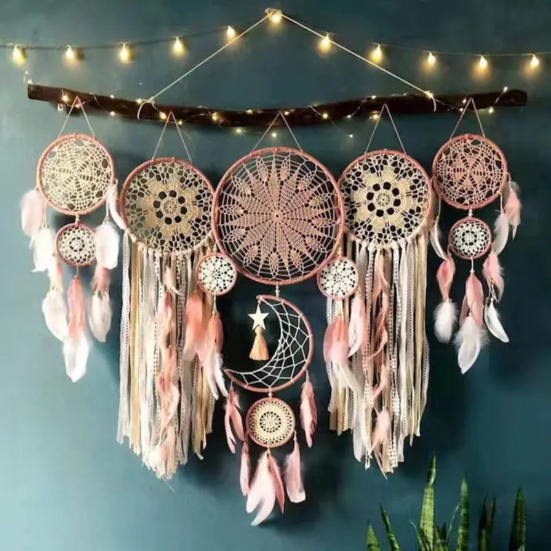 Dream catcher headboard