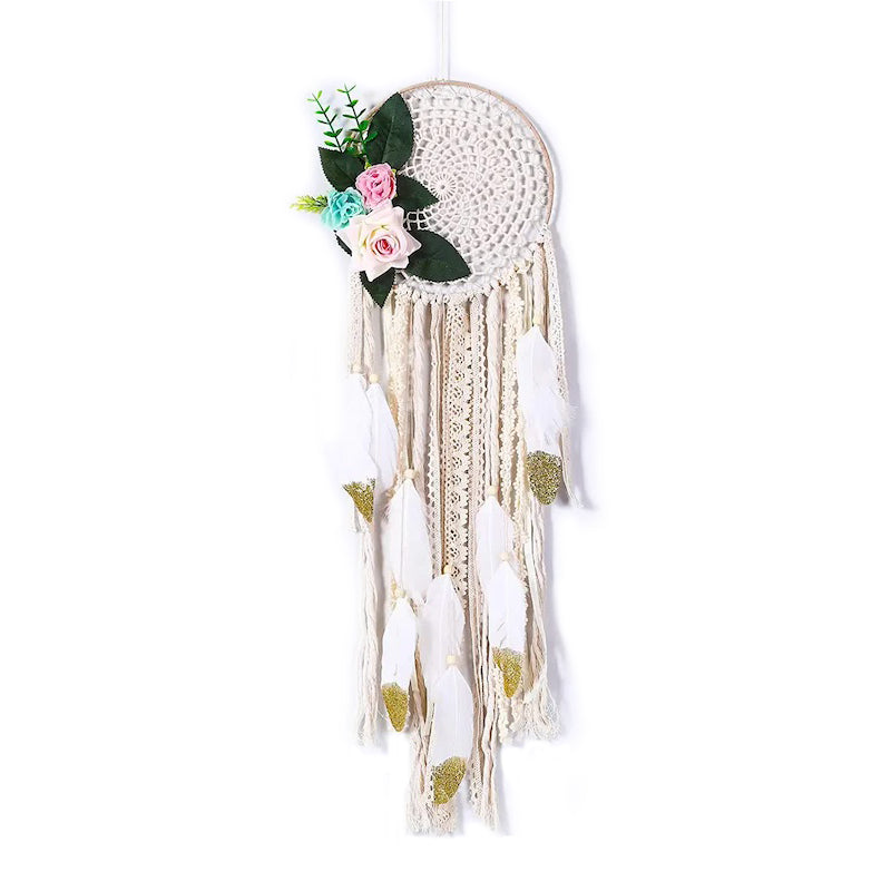 Flower dream catcher