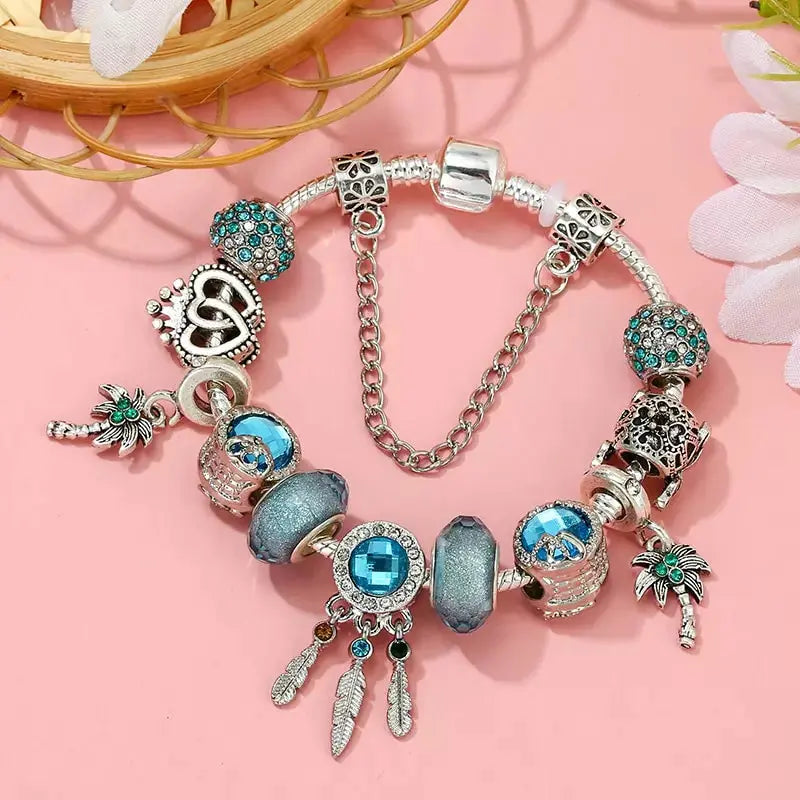 Pandora charm dream catcher bracelet