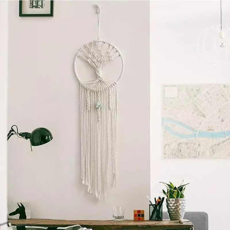 Large macrame tree of life