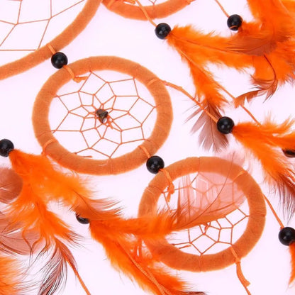 Orange Dream Catcher