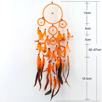 Orange Dream Catcher