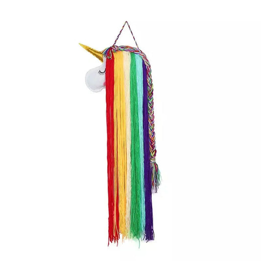 Rainbow unicorn dream catcher