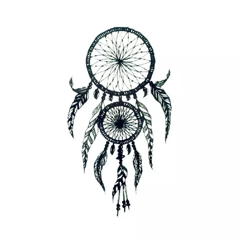traditional dream catcher tattoo
