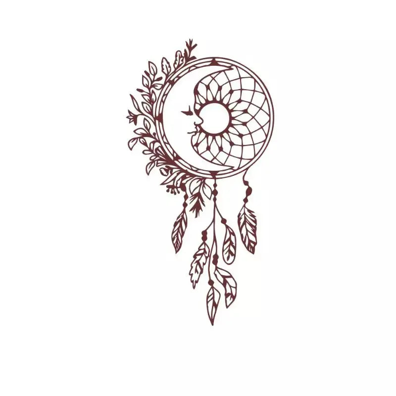 coffee dream catcher decal