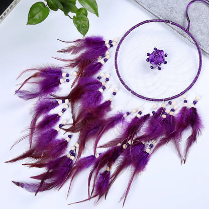 Violet dreamcatcher
