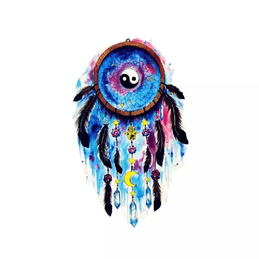 yin yang dreamcatcher tattoo